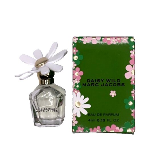 Marc Jacobs Vanity Case Red and Pink Checkered Bag Daisy Wild Perfume 4ml EDP - Picture 12 of 12